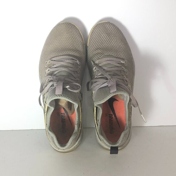 NIKE Free Sneakers Men's Size US 10 Gray Athletic Running Shoes AH8141-004 - Picture 4 of 11